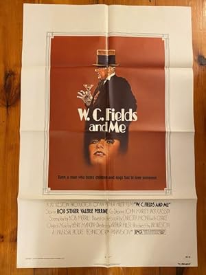 Immagine del venditore per W.C. Fields and Me One Sheet 1976 Rod Steiger, Valerie Perrine, John Marley venduto da AcornBooksNH