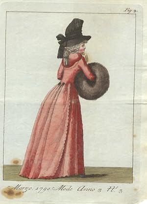 Marzo 1790. Mode. Anno 3. n. 3. Fig. 3.