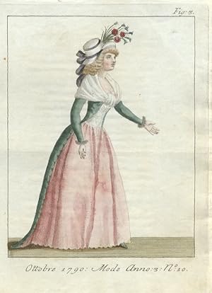 Ottobre 1790. Mode. Anno 3. n. 10. Fig. 3.