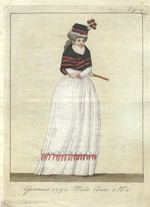 Gennaio 1792. Mode. Anno 5. n. 1. Fig. 1.
