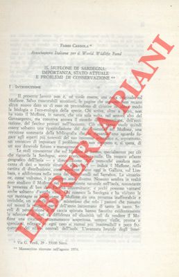 Il muflone di Sardegna: importanza, stato attuale e problemi di conservazione.