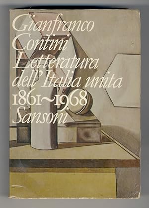 Bild des Verkufers fr Letteratura dell'Italia unita: 1861-1968. zum Verkauf von Libreria Oreste Gozzini snc