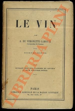 Image du vendeur pour Le vin. mis en vente par Libreria Piani