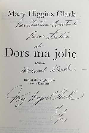 Seller image for Dors ma jolie for sale by Librairie Le Feu Follet