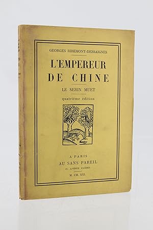 Seller image for L'empereur de Chine suivi de Le serin muet for sale by Librairie Le Feu Follet