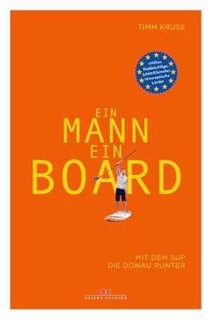 Ein Mann, ein Board Mit dem SUP die Donau runter