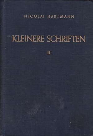 Kleinere Schriften, Bd. 2., Abhandlungen zur Philosophie-Geschichte / Nicolai Hartmann