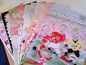 Konvoltu: 9 Ausgaben Original Kigääääs Comics. Kickers Offenbach OFC.