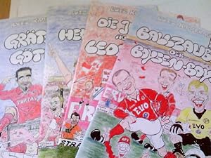 Konvoltu: 4 Ausgaben Original Kigääääs Comics. Kickers Offenbach OFC.