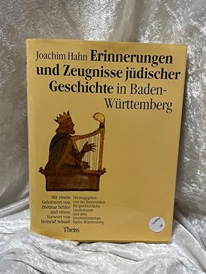 Seller image for Erinnerungen und Zeugnisse jdischer Geschichte in Baden-Wrttemberg Mit e. Geleitw. von Dietmar Schlee u.e. Vorw. von Meinrad Schaab. Hrsg. von d. Komm. fr Geschichtl. Landeskunde in Baden-Wrttemberg u.d. Innenministerium Baden-Wrttemberg for sale by Antiquariat Jochen Mohr -Books and Mohr-