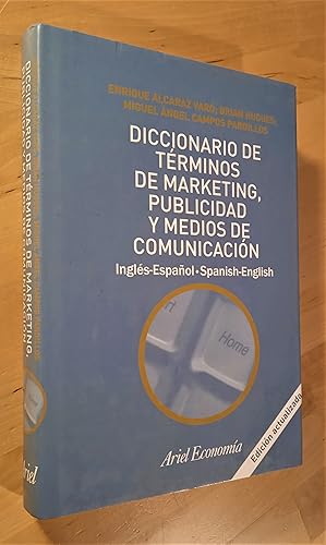 Imagen del vendedor de Diccionario de trminos de marketing, publicidad y medios de comunicacin (Ingls-Espaol/Spanish-English) a la venta por Llibres Bombeta