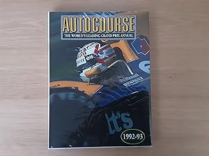 Seller image for Autocourse 1992-93: The World's Leading Grand Prix Annual 1992-93 for sale by Roadster Motoring Books