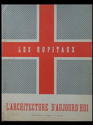 Seller image for L'ARCHITECTURE D'AUJOURD'HUI n5 1938 HOPITAUX, SANATORIUM, POL ABRAHAM, COLMAR for sale by Librairie Histoires d'arts