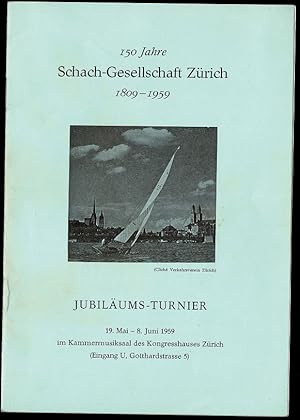 Seller image for 1959 Zurich Chess Tournament Program for sale by The Book Collector, Inc. ABAA, ILAB