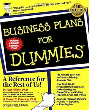 Immagine del venditore per Business Plans For Dummies venduto da WeBuyBooks