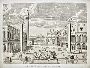 Veduta della piazzetta di San Marco
