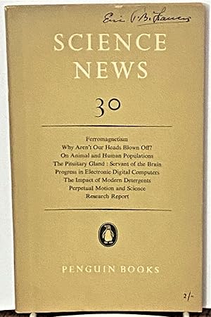 Seller image for Science News 30 for sale by My Book Heaven