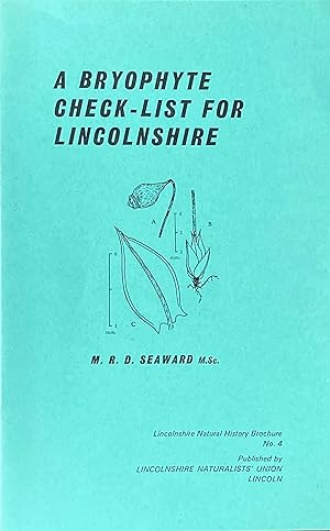Seller image for A bryophyte check-list for Lincolnshire for sale by Acanthophyllum Books