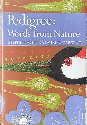 Pedigree: essays on the etymology of words from nature