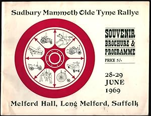 Image du vendeur pour Sudbury Mammoth Olde Tyme Rallye 1969. mis en vente par CHILTON BOOKS