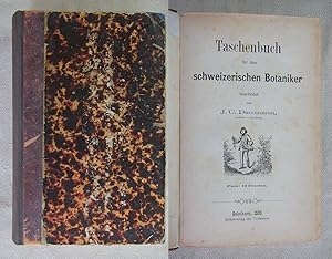 Imagen del vendedor de Taschenbuch fr den schweizerischen Botaniker. a la venta por Antiquariat Hanfgarten