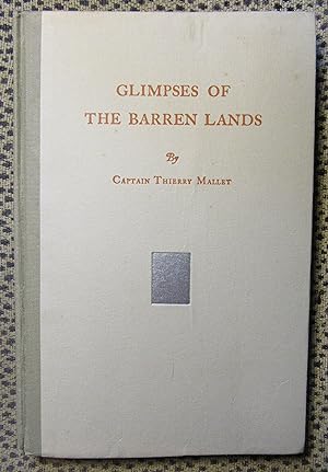 Imagen del vendedor de Glimpses of the Barren Lands a la venta por Dave Wilhelm Books