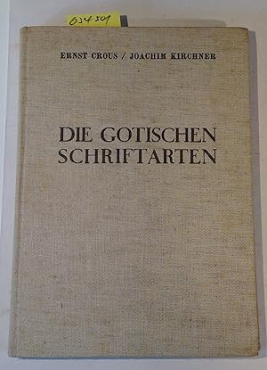 Image du vendeur pour Die gotischen Schriftarten mis en vente par Antiquariat Trger