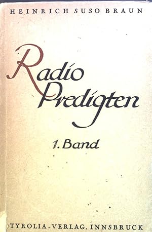 Bild des Verkufers fr Radio-Predigten. Bd. 1. zum Verkauf von books4less (Versandantiquariat Petra Gros GmbH & Co. KG)