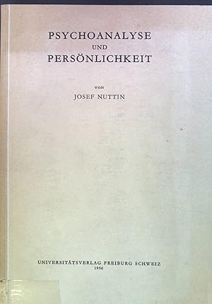 Bild des Verkufers fr Psychoanalyse und Persnlichkeit. Bd. 10. Arbeiten zur Psychologie, Pdagogik und Heilpdagogik. zum Verkauf von books4less (Versandantiquariat Petra Gros GmbH & Co. KG)