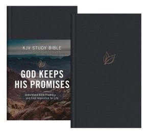God Keeps His Promises KJV Study Bible [Slate Leaf]