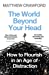 Imagen del vendedor de The World Beyond Your Head: How to Flourish in an Age of Distraction [Soft Cover ] a la venta por booksXpress