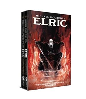 Bild des Verkufers fr Michael Moorcock's Elric 1-4 Boxed Set by Blondel, Julien [Product Bundle ] zum Verkauf von booksXpress