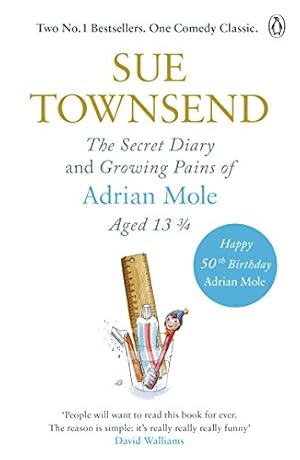 Imagen del vendedor de The Secret Diary & Growing Pains of Adrian Mole Aged 13 ¾ [Soft Cover ] a la venta por booksXpress