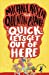 Seller image for Quick, Let's Get Out of Here (Puffin Poetry) [Soft Cover ] for sale by booksXpress