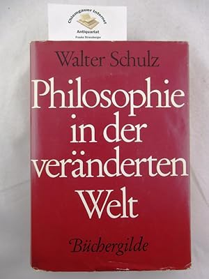 Immagine del venditore per Philosophie in der vernderten Welt. venduto da Chiemgauer Internet Antiquariat GbR