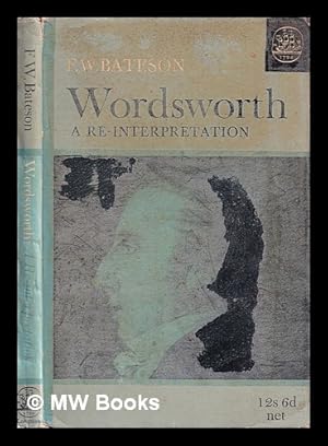 Imagen del vendedor de Wordsworth: a re-interpretation a la venta por MW Books Ltd.