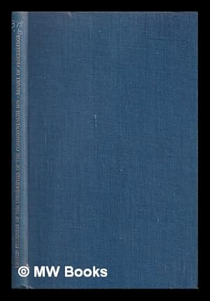 Immagine del venditore per Eighth Congress of the Universities of the Commonwealth: 1958: report of proceedings: Montreal, September 1-5 venduto da MW Books Ltd.