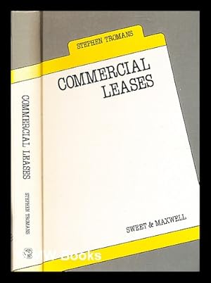 Immagine del venditore per Commercial leases / Stephen Tromans venduto da MW Books Ltd.