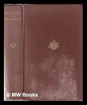 Immagine del venditore per Phoenix: the posthumous papers of D.H. Lawrence / edited and with an introduction by Edward D. McDonald venduto da MW Books Ltd.