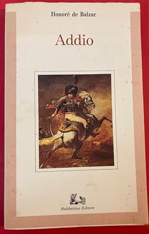 Bild des Verkufers fr Addio. A Cura die Alfredo di Laura. zum Verkauf von Plurabelle Books Ltd