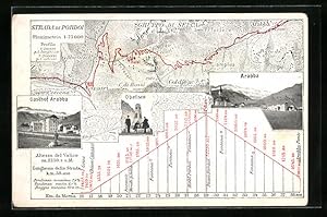 Immagine del venditore per Artista-Cartolina Arabba, Strada di Pordoi, Gasthof Arabba, Obelisco venduto da Bartko-Reher