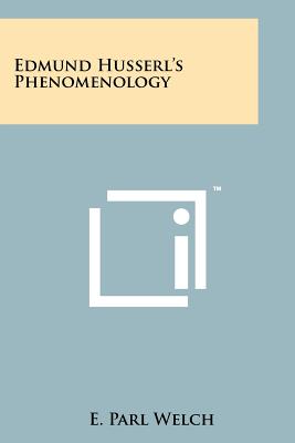 Imagen del vendedor de Edmund Husserl's Phenomenology (Paperback or Softback) a la venta por BargainBookStores