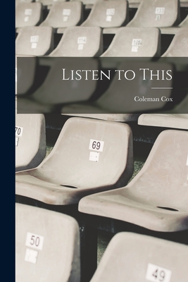 Imagen del vendedor de Listen to This (Paperback or Softback) a la venta por BargainBookStores