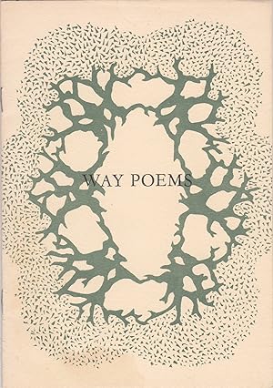 Image du vendeur pour Way Poems mis en vente par Le Bookiniste, ABAA-ILAB-IOBA