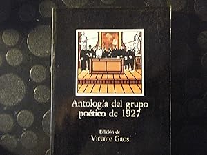 Imagen del vendedor de ANTOLOGIA DEL GRUPO POETICO DEL 27 a la venta por TAHOE