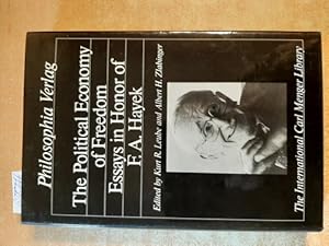 Seller image for The political economy of freedom : essays in honor of F. A. Hayek for sale by Gebrauchtbcherlogistik  H.J. Lauterbach