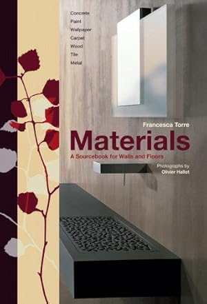 Bild des Verkufers fr Materials: A Sourcebook for Walls and Floors zum Verkauf von WeBuyBooks
