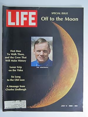 LIFE MAGAZINE, JULY 4, 1969 (NEIL ARMSTRONG OFF TO THE MOON)