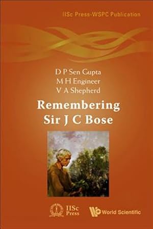 Bild des Verk�ufers f�r Remembering Sir J. C. Bose zum Verkauf von GreatBookPrices