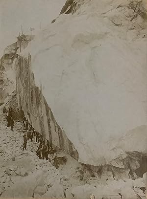 Fotografia originale Cave di marmo Carrara